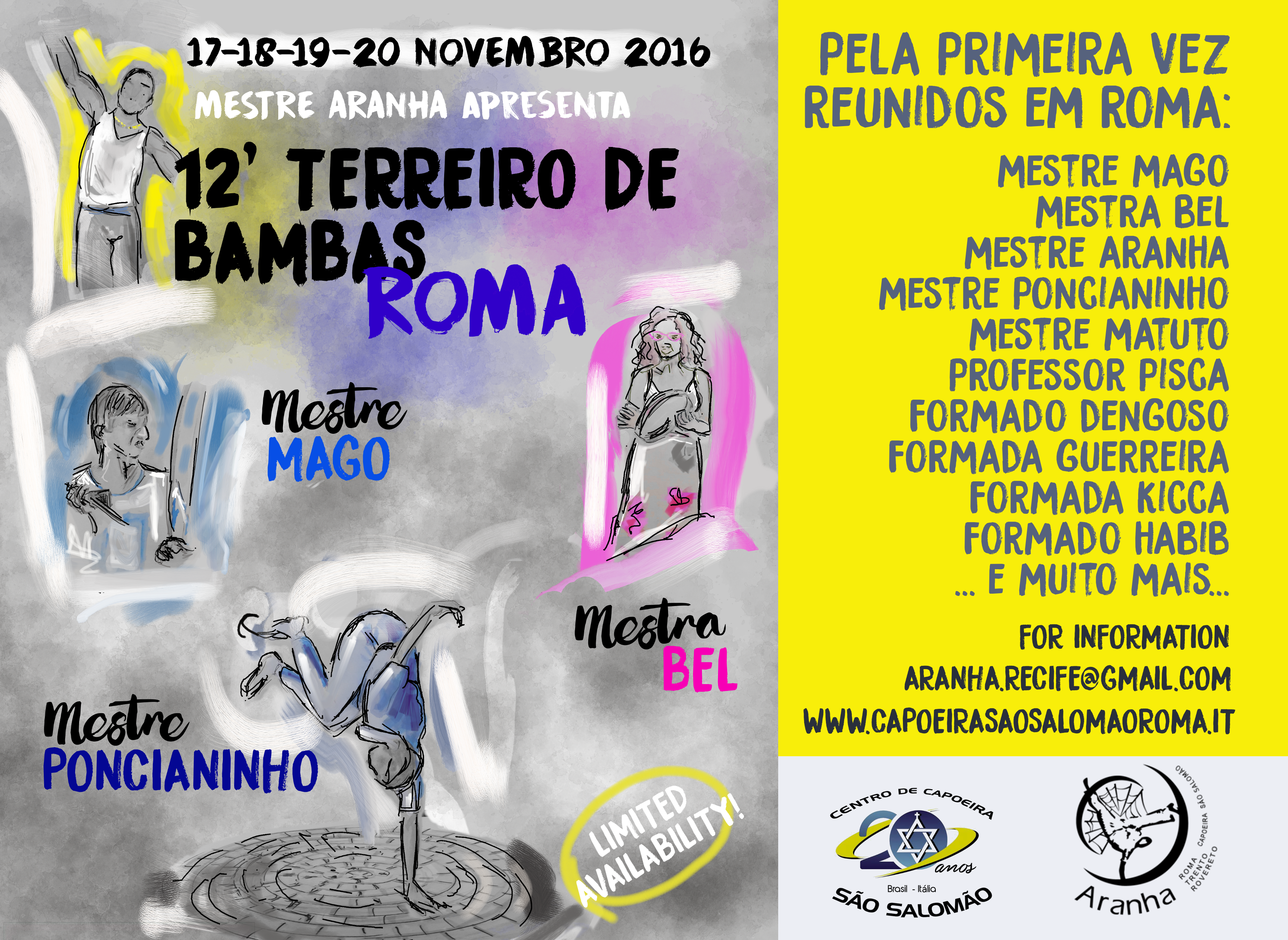 12' Terreiro de Bambas Capoeira Roma