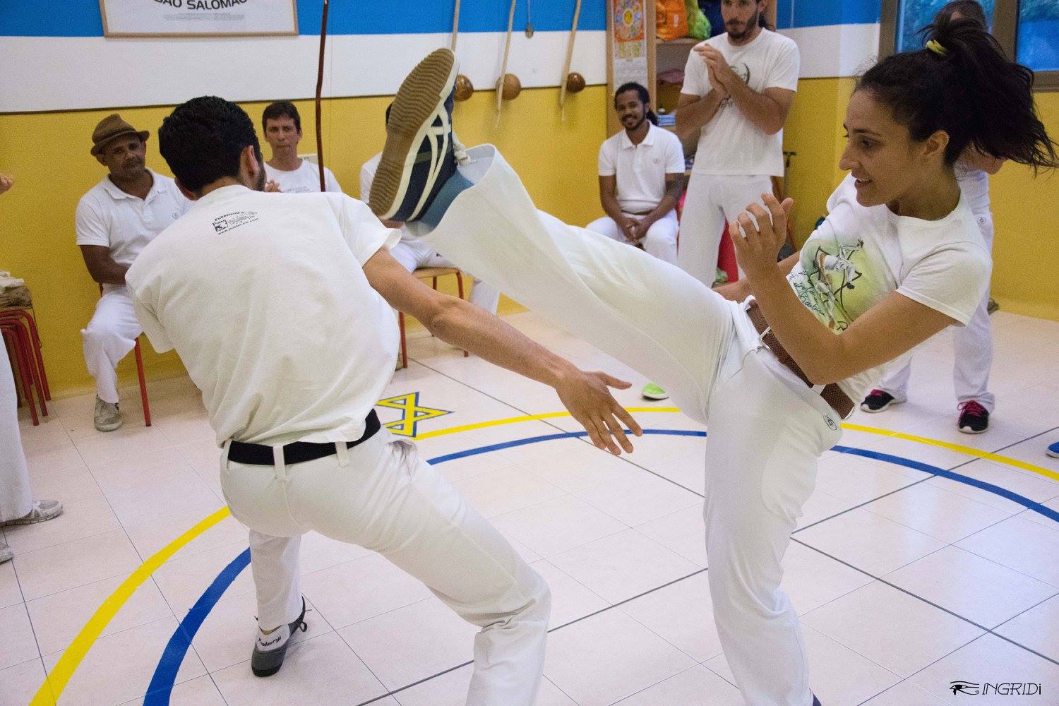 Formada Guerreira e Formado Habib, Centro di Capoeira São Salomão Roma e Trento