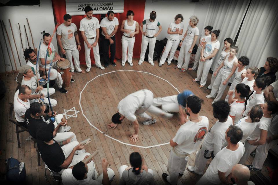 roda di Capoeira a Roma del Centro Sao Salomao